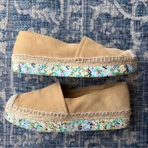 Tory Burch | Aria Suede Platform |Espadrilles | 9